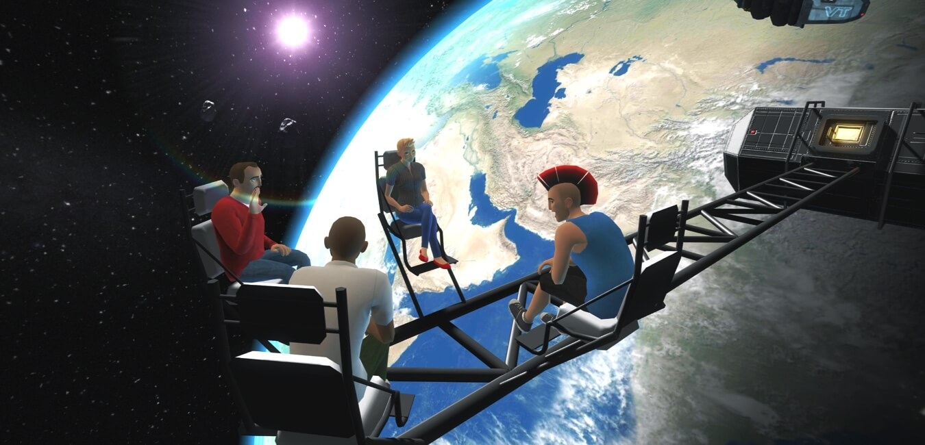 vTime in orbit around the Earth